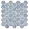 Andova Tiles SAMPLE Channing 2 x 2 Marble Honeycomb Mosaic Floor Use Tile SAM-ANDCHA128 - alternate 3